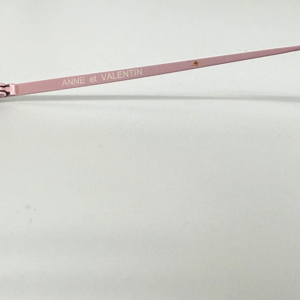 Anne et Valentin B119 Tilt Titanium Eyeglasses Frames Made in Japan‎ Pink 21446